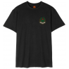 Santa Cruz Dressen Roses Cross 2 Tee - Black