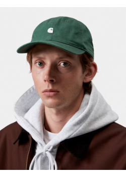 Carhartt Madison Logo Cap - Dark Fir / Wax