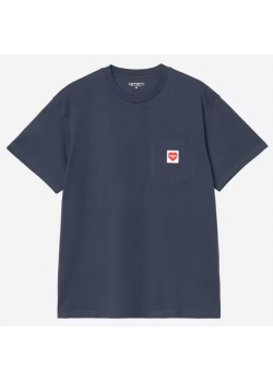Carhartt Pocket Heart Tee - Blue