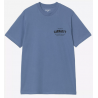 Carhartt Logo Tee - Blue Iris