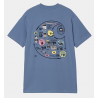 Carhartt Logo Tee - Blue Iris