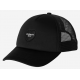 Heart Patch Trucker Cap - Black