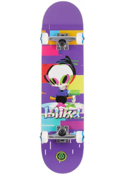Blind Glitch Purple - 7.75" x 31.18" - White - Skate Complet
