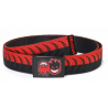 Spitfire Eternal Crescent Jaquard Web Belt - Black / Red