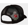 SANTA CRUZ Other Dot Rose Meshback Cap - Black