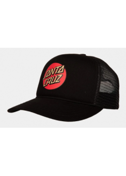 SANTA CRUZ Other Dot Rose Meshback Cap - Black