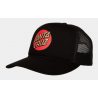SANTA CRUZ Other Dot Rose Meshback Cap - Black