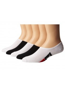 Invisible Socks 5 Pack - Black / White